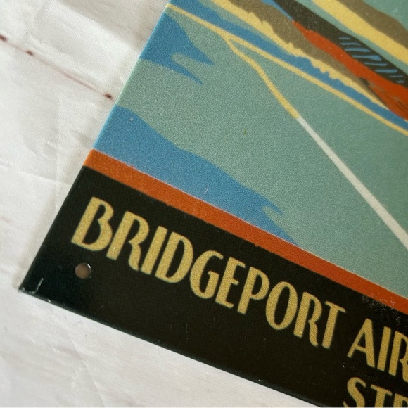 “Learn to Fly” Vintage Inspired Curtiss-Wright Metal Sign - Picture 2 of 7